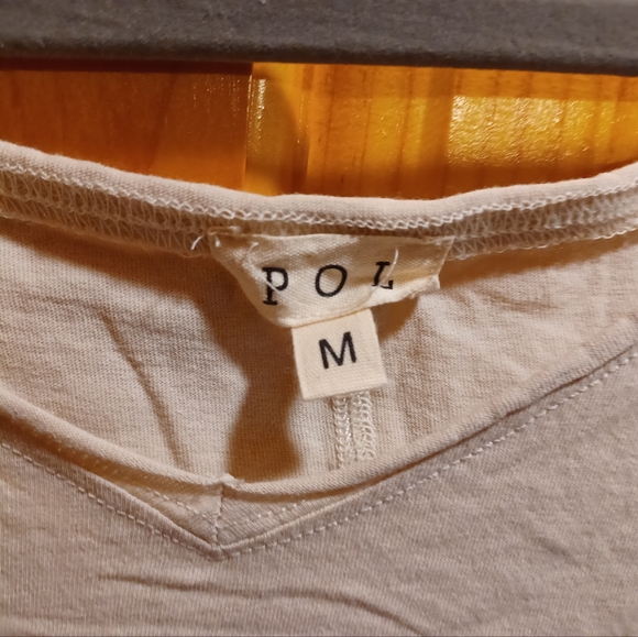 NEW POL MED PEACE TSHIRT WITH RAW DETAILS OVERSIZED - Picture 3 of 4